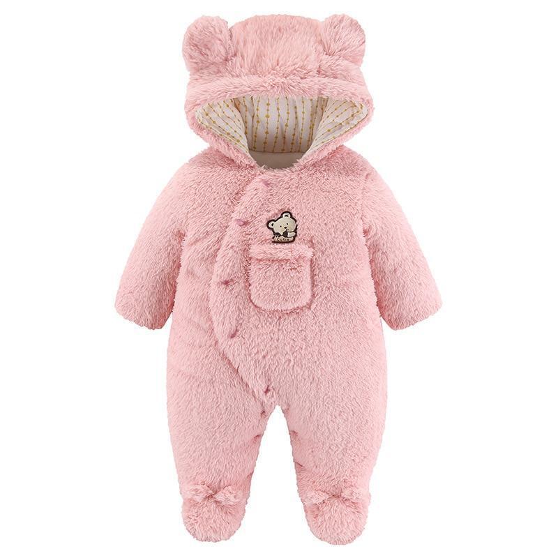 Ropa Para Bebe Recien Nacido Niño Niña Conjuntos De Lana Gruesa Monos Para Frio