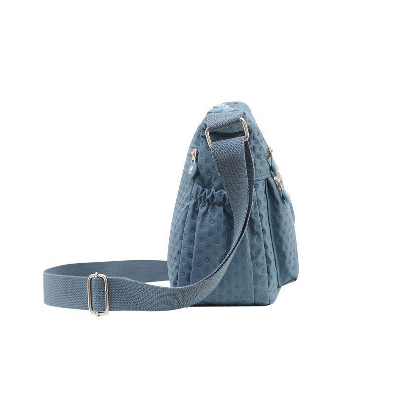Ladies Shoulder Bags Women Nylon Handbag Zipper Purses Messenger Crossbody Bag