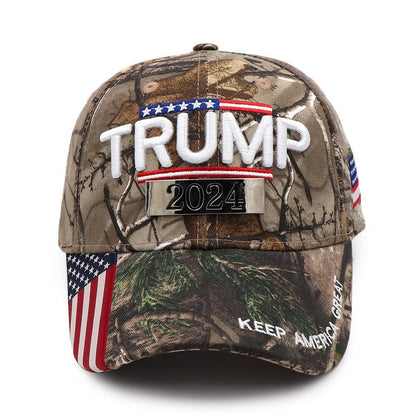 Donald Trump 2024 Cap Camouflage Usa Flag Baseball Caps Keep America Great 3d
