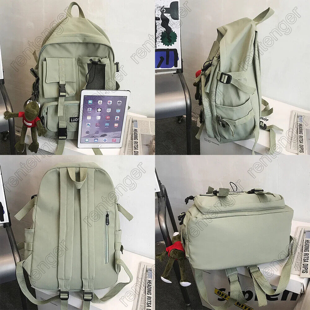 Women Boy Backpack Travel Student College School Bag Men Girl Backpack Bags