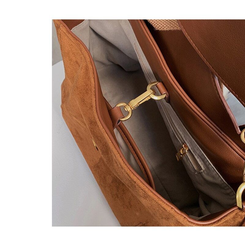 Nubuck PU Leather Shoulder Bags Women Crossbody Bag Women Handbags Tote Bag