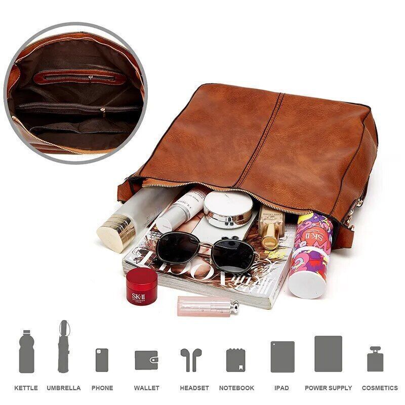 3-piece Suits Women Bag Shoulder Bag Handbag Women Ladies Purse Tote Bag