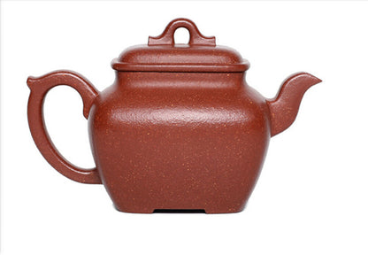 220cc Handmade Purple Sand Tea Pot in Yixing, China Jiangbao Clay Fragrant Snow Gongfu Tea Pot-