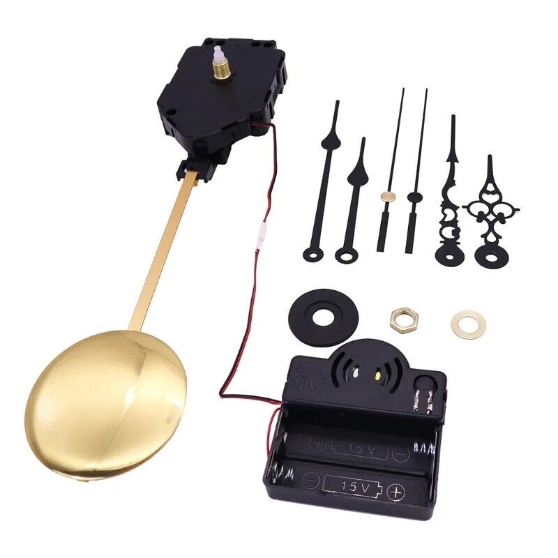 Wall Clock Parts 16 Music Box DIY Quartz Pendulum Silent Movement Mechanism