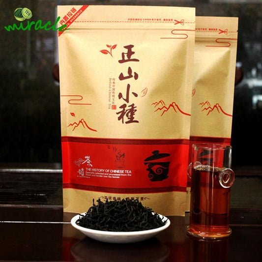 250g 2023 Mount Wuyi Black Tea Lapsang Souchong Longan Scent Black Tea