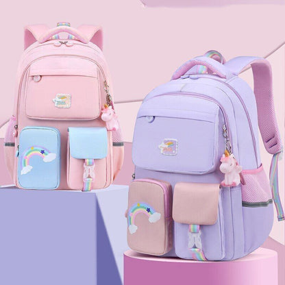 Shoulder Strap School Bag Girls Children's Backpacks Kids Schoolbags