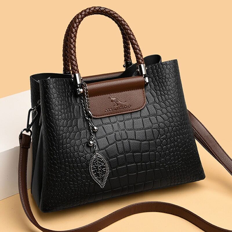 3 Layers Pocket Handbag Women Handbags Ladies Shoulder Messenger Bags Tote