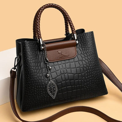 3 Layers Pocket Handbag Women Handbags Ladies Shoulder Messenger Bags Tote