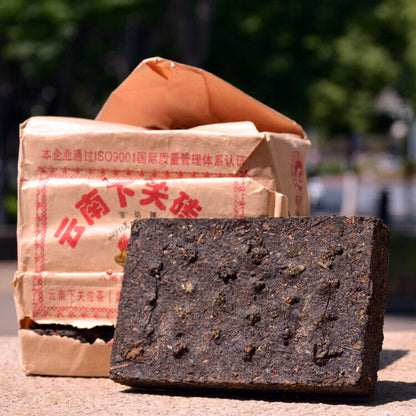 2007 Xia Guan Baoyan Pu-Erh XiaGuan Flame Tibetan Pu Er Tea Brick Puer Raw 250g