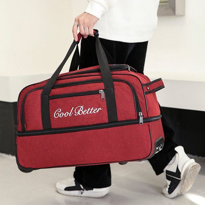 Travel Trolley BagTravel Bag Men Luggage Backpack Outdoors Trip