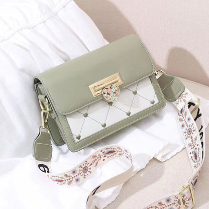 Small Bag Colored Girl One Shoulder Women's Bag High School Student Bag