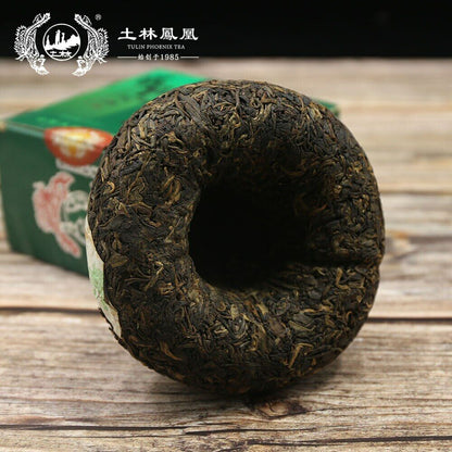 TuLin Phoenix China Cha 2011 The Puer "Fu" Cha Puerh Tuocha 336g