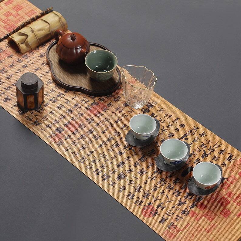 Bamboo Tea Table Mats|Table Cloth|Tea Accessories
