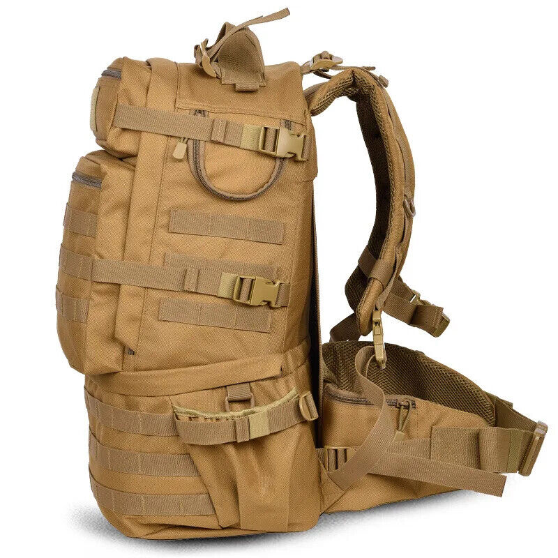 Tactical Backpack 50L Outdoor Army Camping Hiking Travel Backpacks Sports Bags