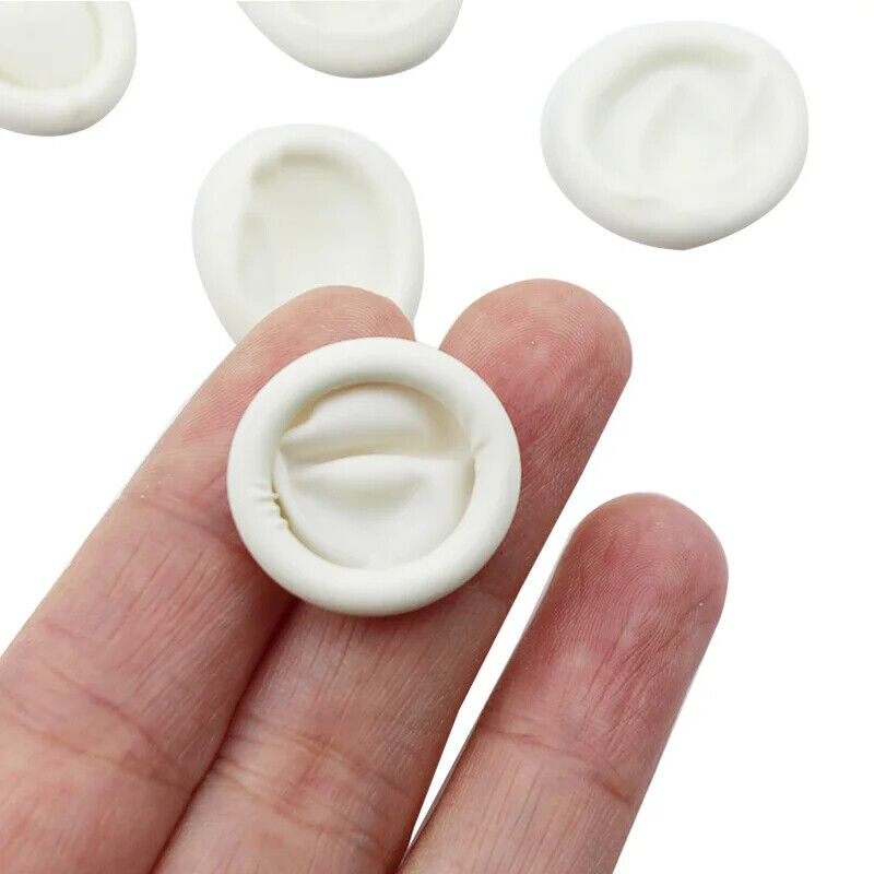 Finger Cots Rubber Latex Fingertips Protector Gloves Pottery Clay Tool 50-100Pcs