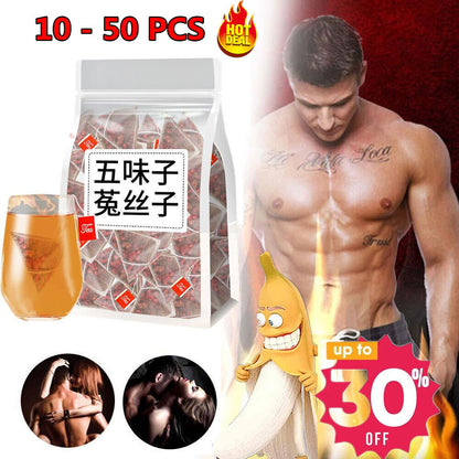 Five Flavors of Goji Berry Tea Four Famous Bubbles Wolfberry Schisandra Dodder