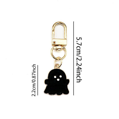 Devil And Ghost Keychains Earphone Protective Covers School Bag Accessories