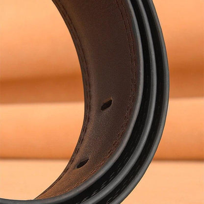 Genuine Cowhide Leather Belts for Men Causal Men's Belt Men's Classic Dress Belt
