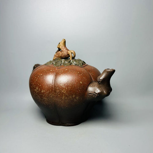 Chinese Yixing Purple Clay Teapot Tea Set Pot Zisha Ceramic Cute Decor Figurine