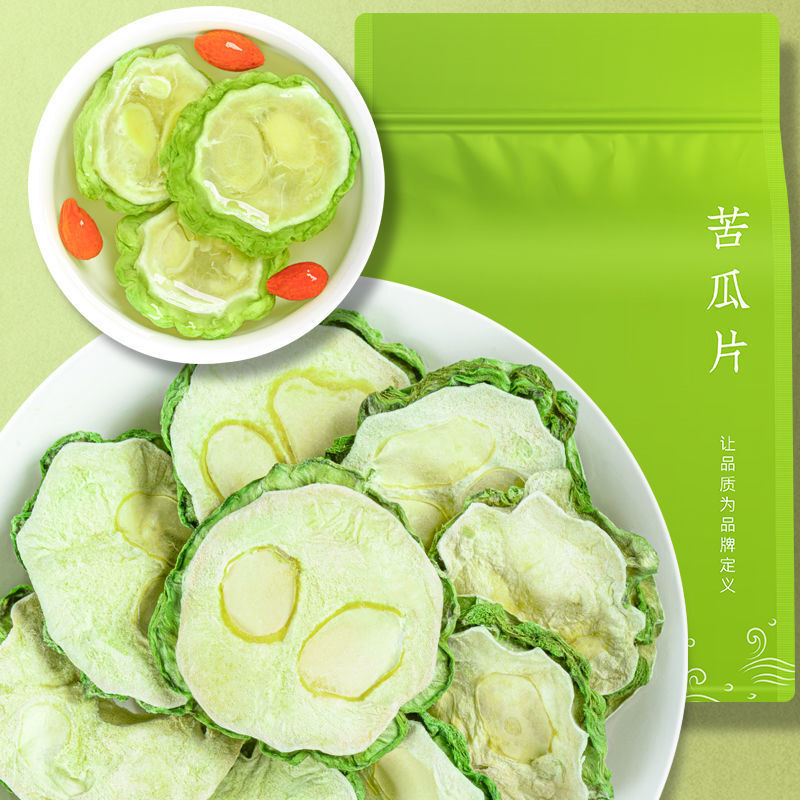 250g Balsam Pear Tea Herbal Tea Original Pure Bitter Melon Slices No Hollow
