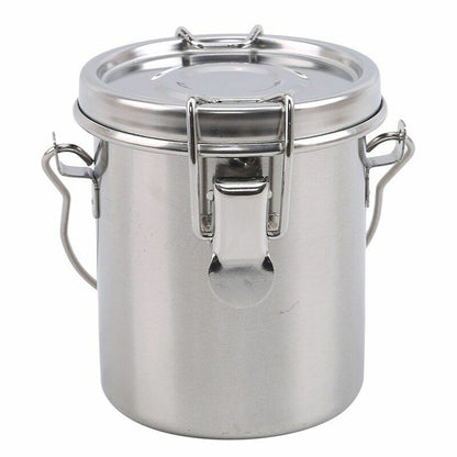 Oil Painting Brush Washing Bucket Wash Pen Barrel Stainless Steel Storage 6x9cm