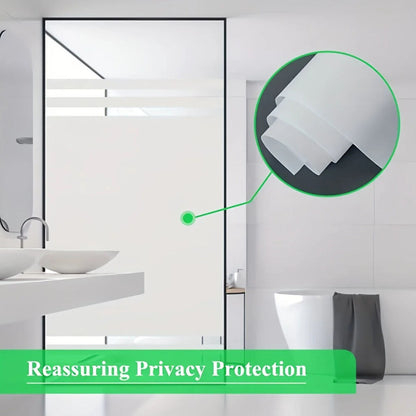 Window Privacy Films PVC Frosted Removable Home Door Sticker Opaque Static Cling