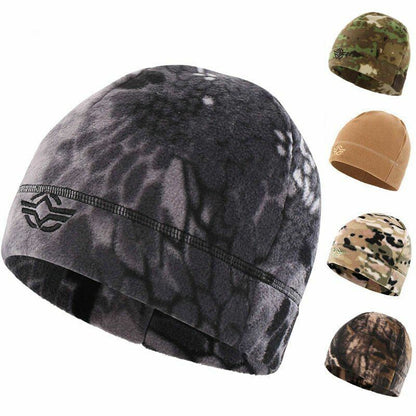 Warm Fleece Hiking Cap Windproof Thermal Hat Cycling Hunting Caps Outdoor Sports
