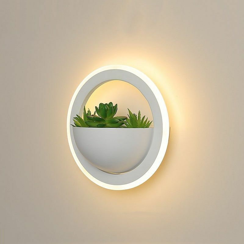 Art Plant Wall Light