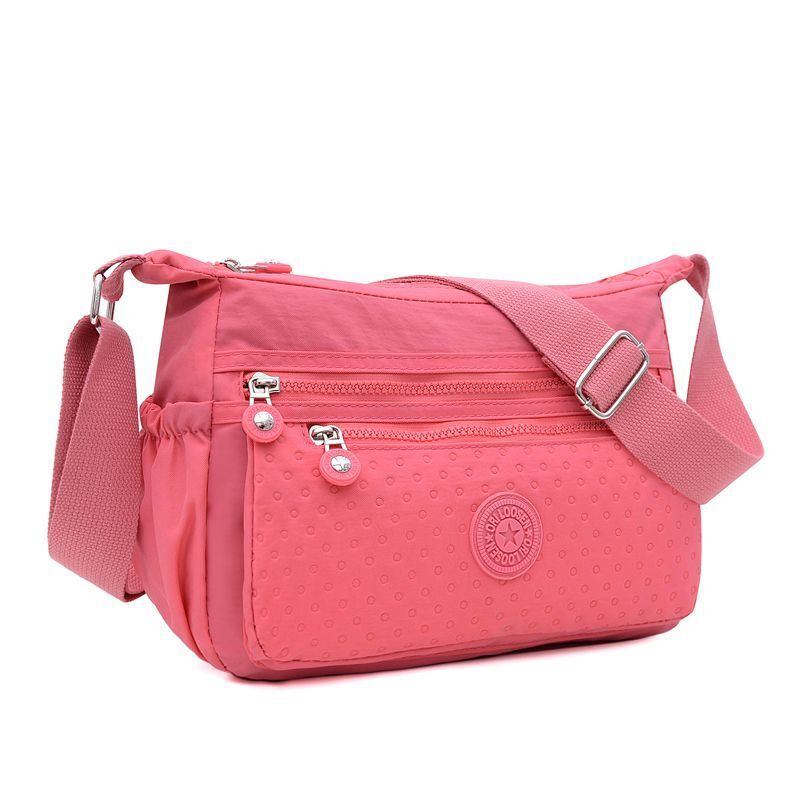 Crossbody Bag Waterproof Nylon Shoulder Messenger Bags Handbag Traveling Totes