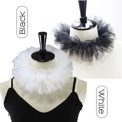 Elizabethan Lace Collar Tudor Retro RUFF COLLAR Victorian Steampunk Neck Collar