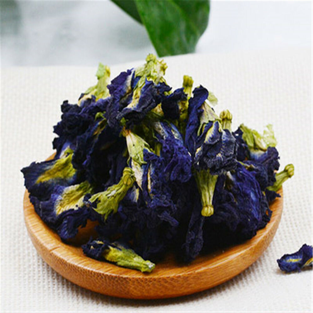 China Flower Tea Blue Butterfly Peas Tea 100g Top Class Clitoria Ternatea-