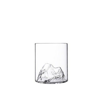 Glass Tea Cup Mountain Coffee Cup