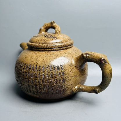 Vintage Chinese Yixing Purple Clay Teapot Zisha Ceremony Gift Teaware Exquisite