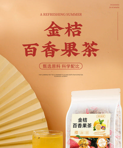 Kumquat Passion Fruit Tea 200g/bag Summer Cold Brew Tea Fruit Tea