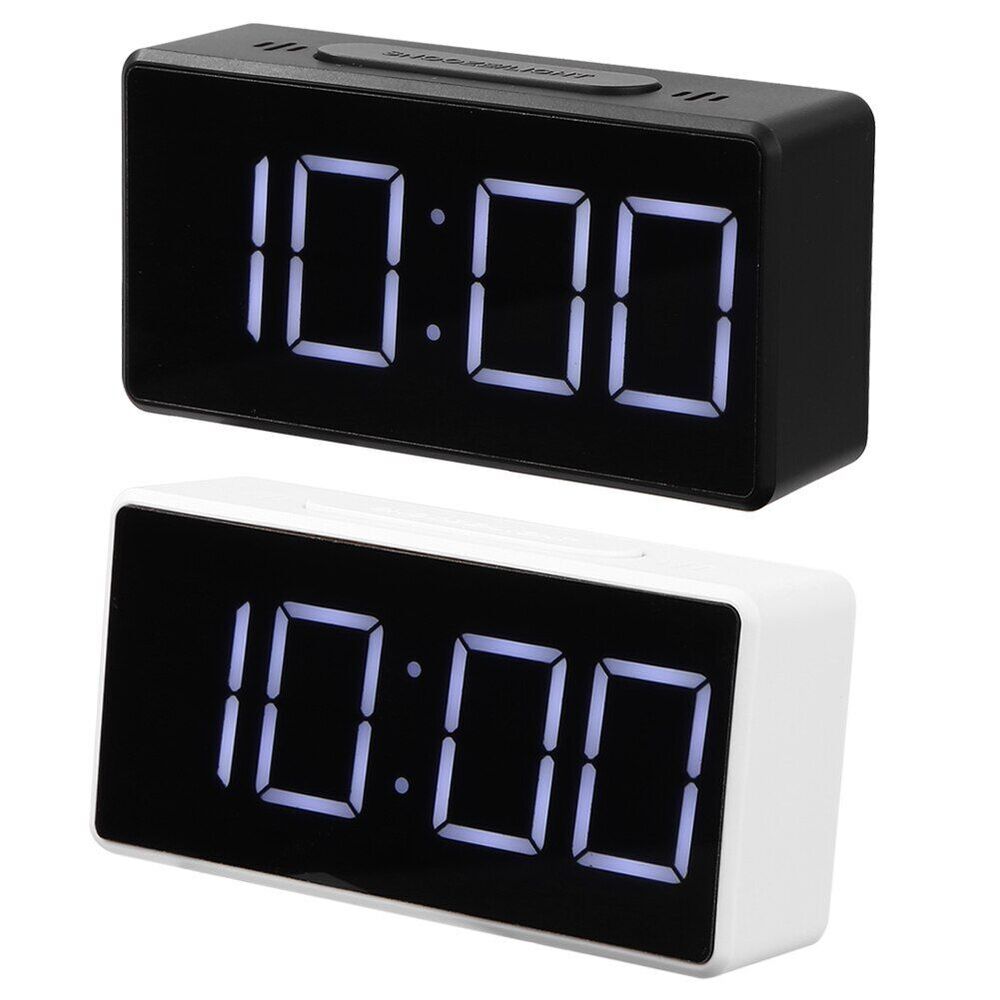 Alarm Clock LED Mini Student Electronic USB Rechargeable 100x50x30mm ABS Plastic