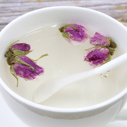 Rose Buds Dried Flower Floral Herbal Tea Chinese Tea Purple Rosebud