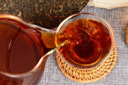 357g Yunnan Puerh Tea Cake Ripe Puerh Tea Cake Ancient Tree Tea Cake