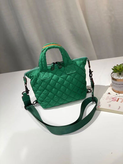 Crossbody Bags Women Lady Handbags Nylon Down Cotton Shoulder Bag