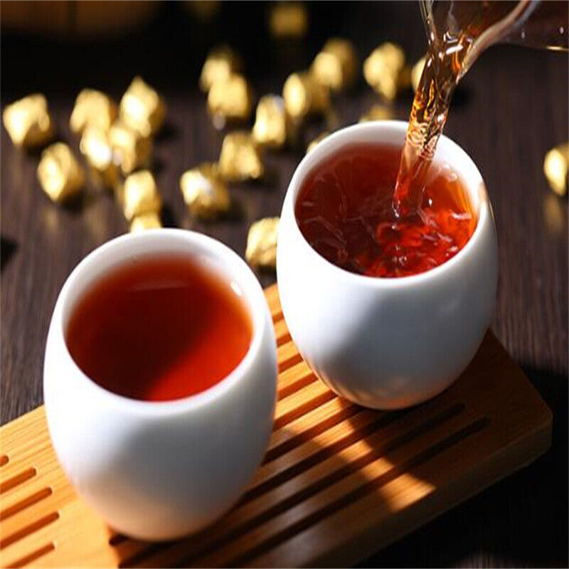 14g/20pcs Pu erh Tea Brick Ripe Puerh Cha Gao Yunnan Tea Cream Ecology Old Trees