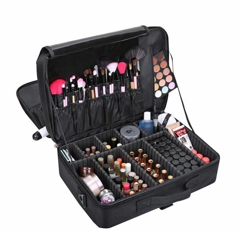 Storage Makeup Organizer Large Cosmetic Bag Makeup Cases Brushes 14*42*28 CM 1PC