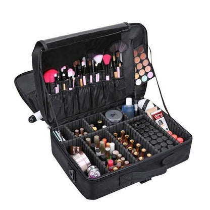 Storage Makeup Organizer Large Cosmetic Bag Makeup Cases Brushes 14*42*28 CM 1PC