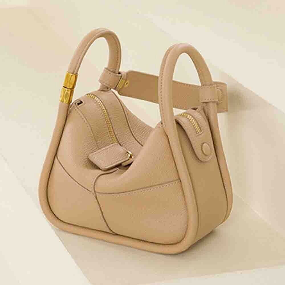 2023 Winter Genuine Leather Shoulder Bag Real Leather Handbag Ladies Bag