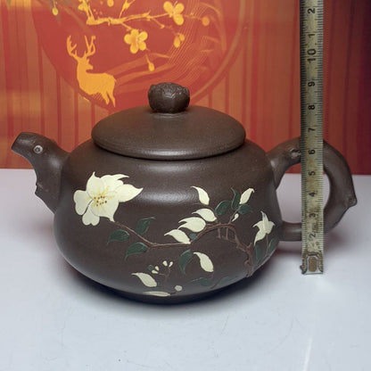 Vintage China Yixing Purple Clay Teapot Zisha Ceremony Fashion Exquisite Teaware