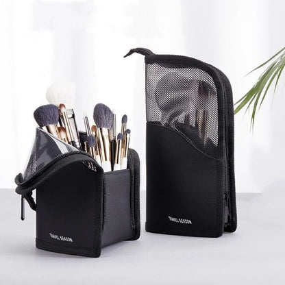 Cosmetic Bag Clear Zipper Bag Travel Makeup Brush Holder Organizer Toiletry Bags