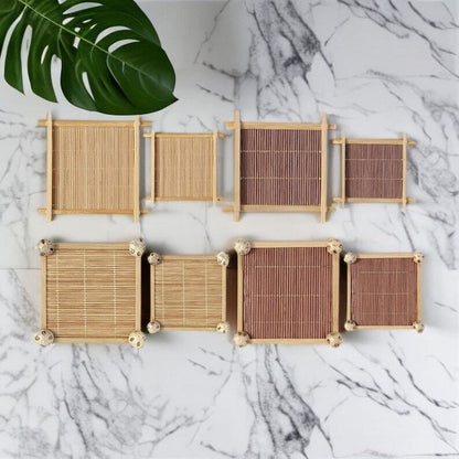 Straw Tea Mat|Coaster|Teacup Mat|Cup Pad|Tea Accessories
