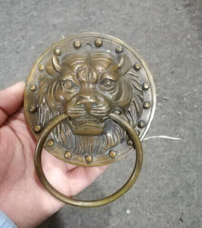 Chinese Feng Shui Bronze Foo Dog Foo Lion Door Knocker
