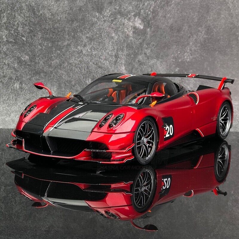 1:32 Pagani Huayra BC Diecast Model Car Toy Vehicle Sound Light Collection Gift