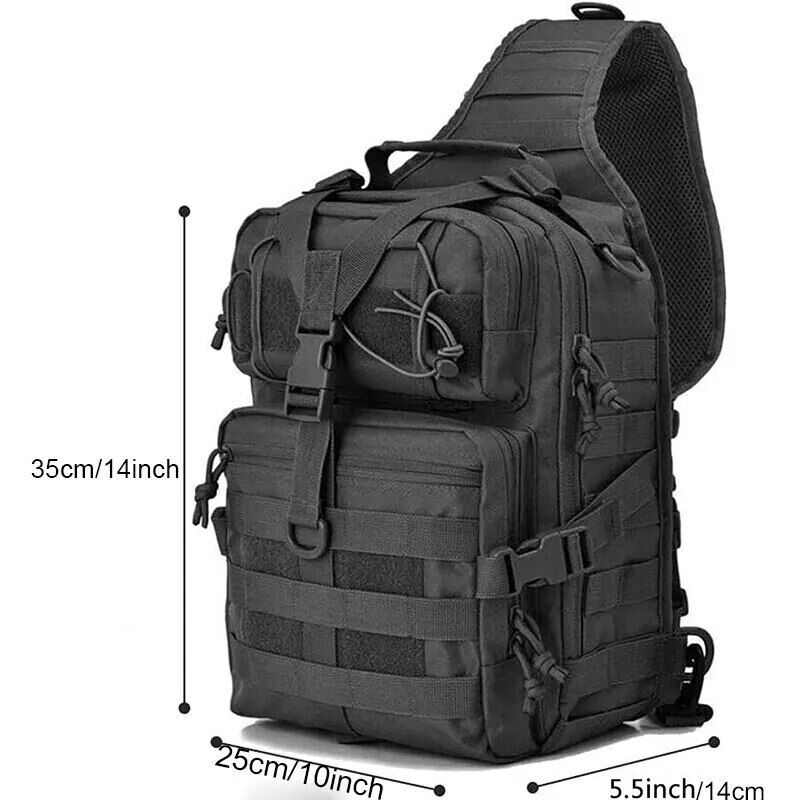 Backpack Shoulder Bag Molle Outdoor Camping Daypack Backpack Strap
