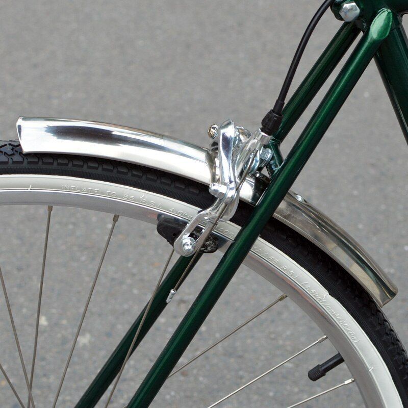 Bicycle Fenders Retro Bike Stainless Steel 700c 24/26 Inch City Road Fixed Gears