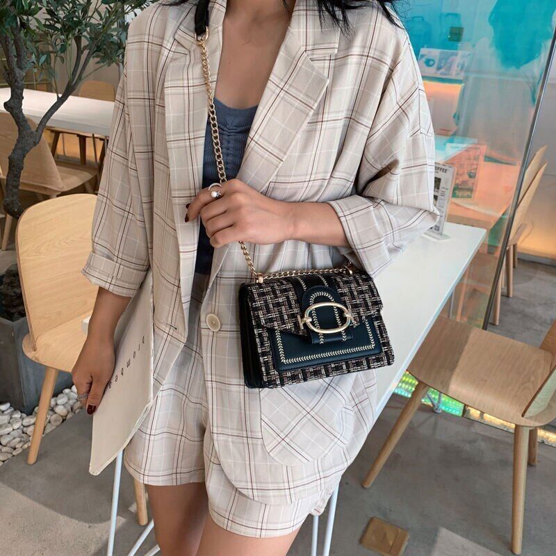 Shoulder Bags Women Lady Handbags and Purses Chain Crossbody Bags